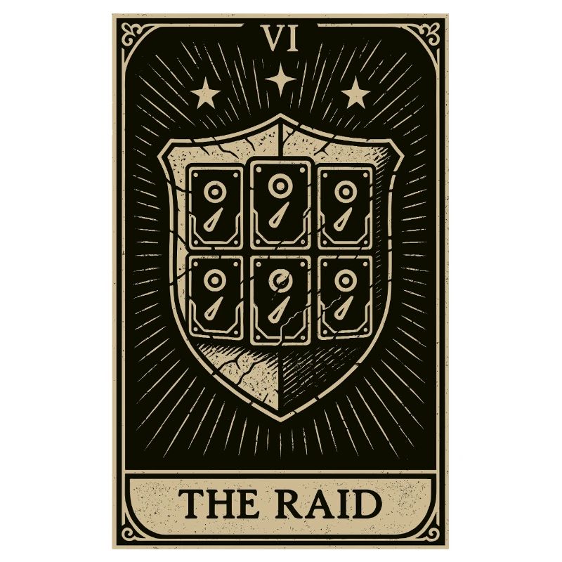 Tarot Datahoarding: The RAID Shield
