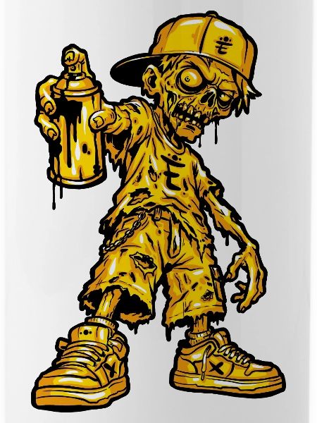 Zombie Graffiti Halloween
