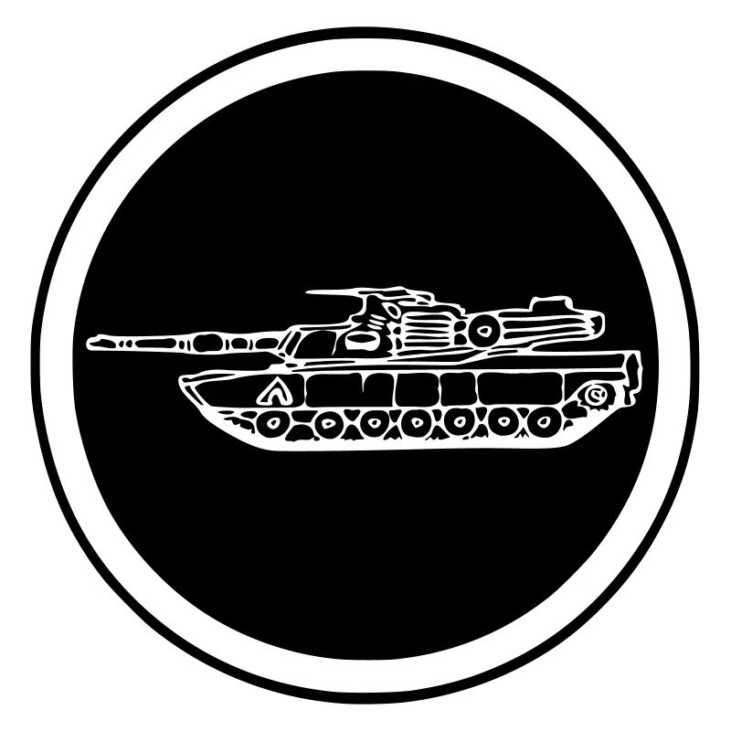 Tank M1 Abrams Circle