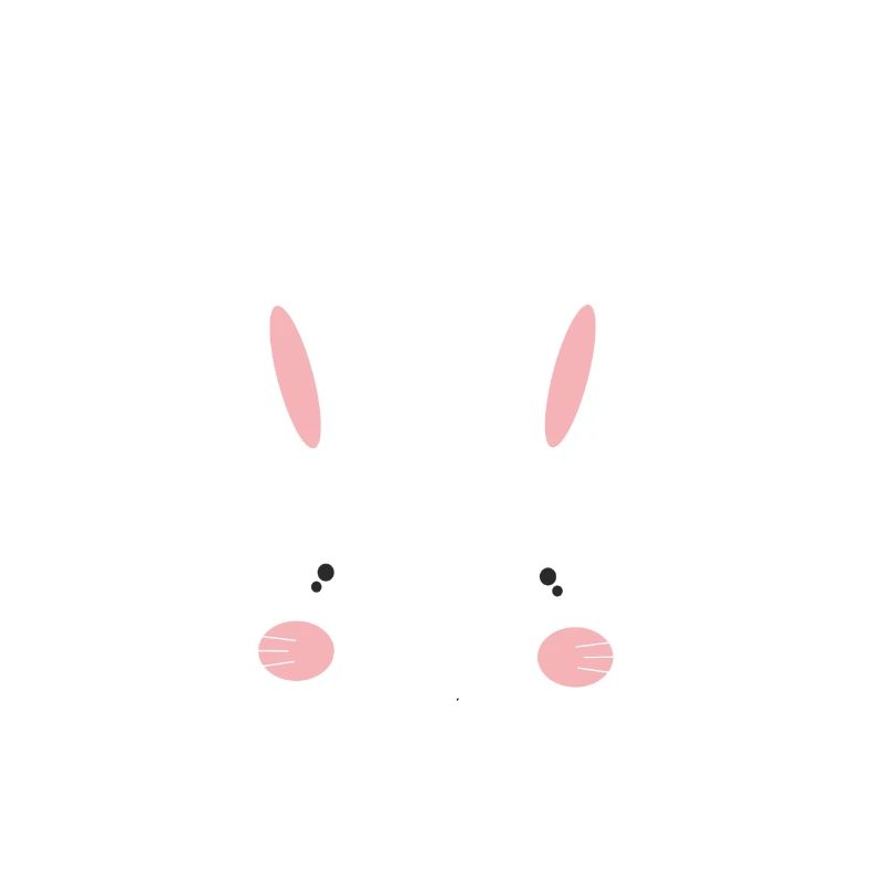 Hase oder Einhorn, oder ein Mischling -Unicorn