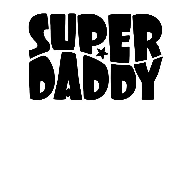 Super Daddy for the Best Daddy In Comic Style
