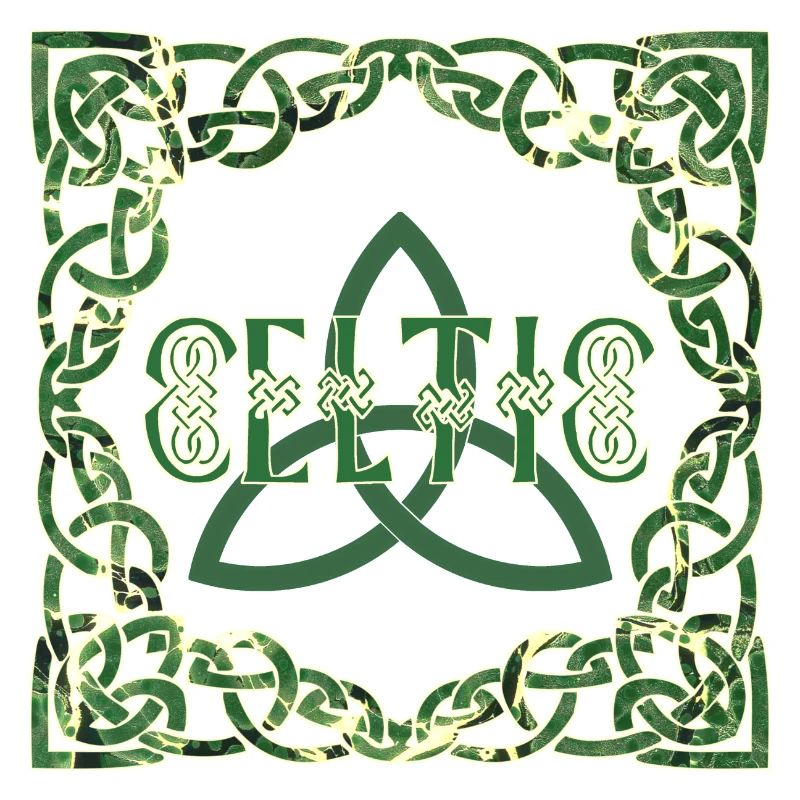 Celtic frame Celtic font E 226