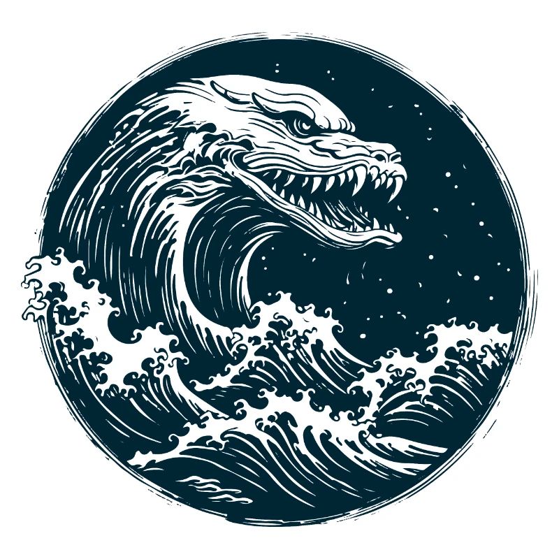 Serpent de mer des marées