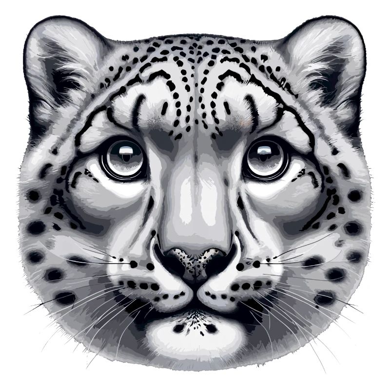 Snow Leopard Leopard White Leopard