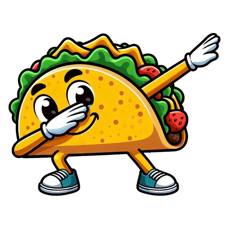 Taco Dabbing Plaisir De Restauration Rapide