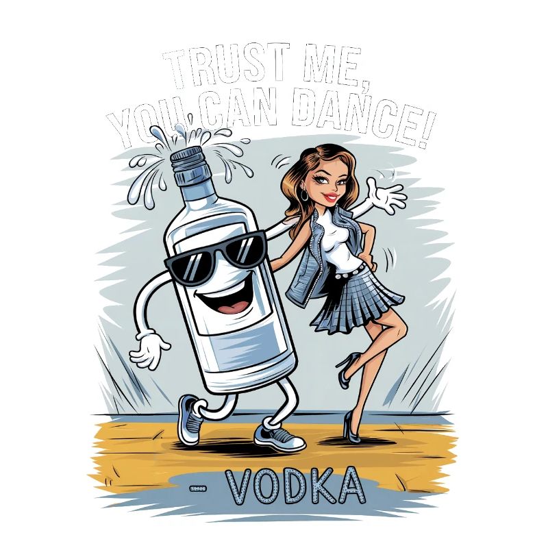 Croyez-moi, vous savez danser. -Vodka