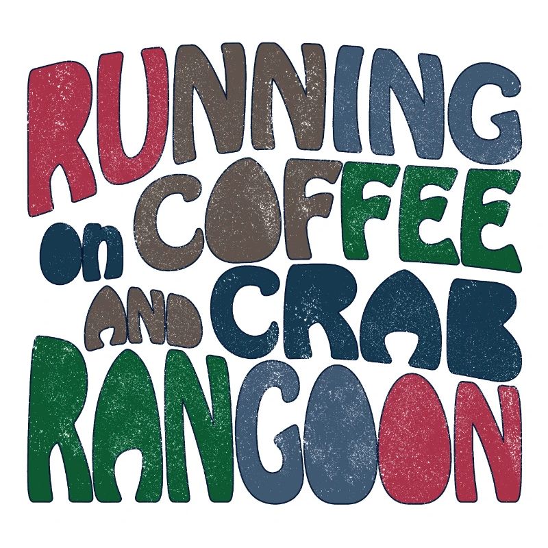 Running on coffee and crab rangoon