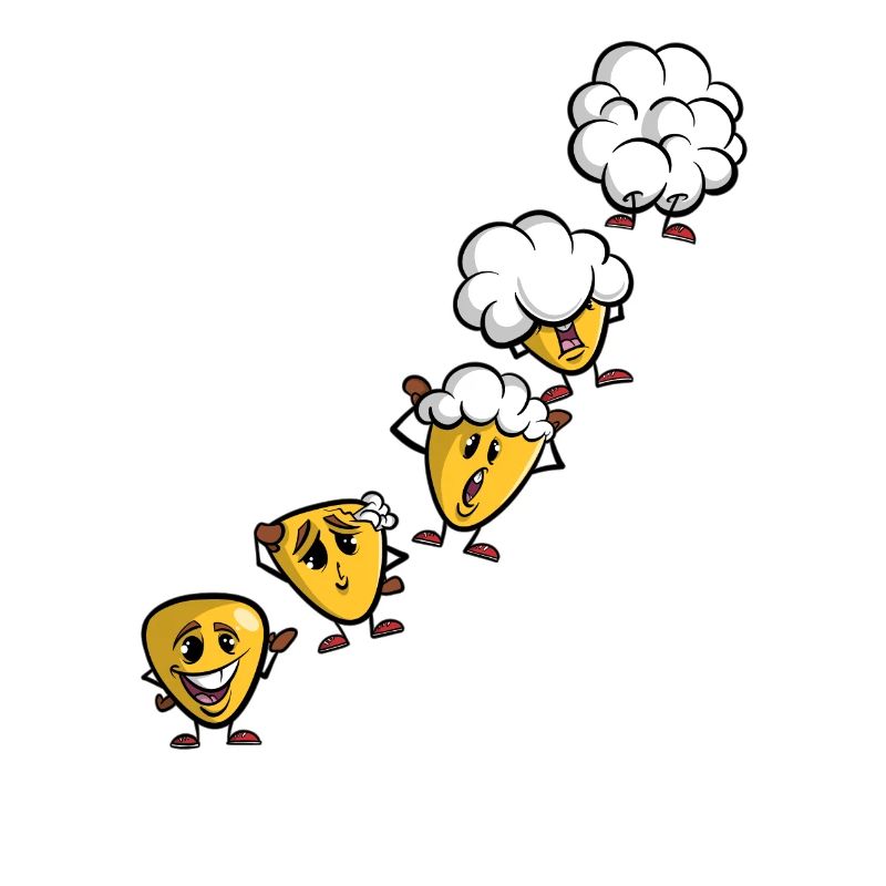 Corn grain to popcorn - corn evolution