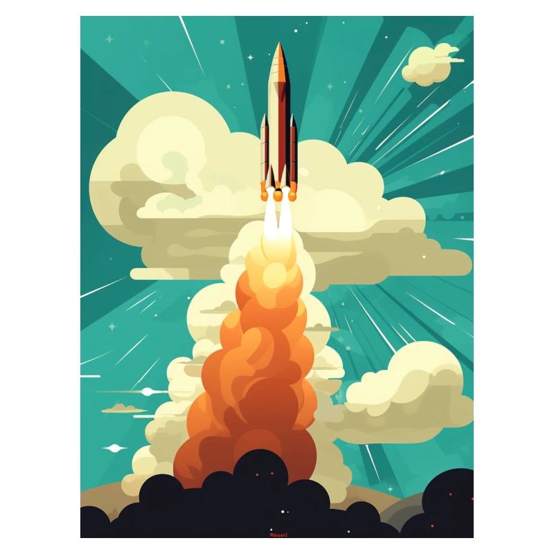 Rocket Launch Raketenstart