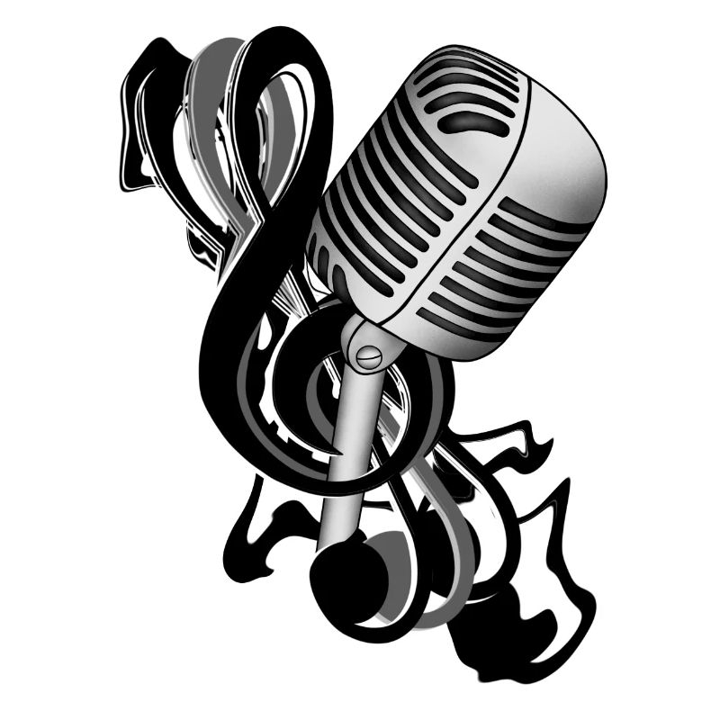 Microphone Clé de partition