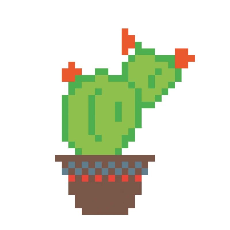 Cactus Pixel Art