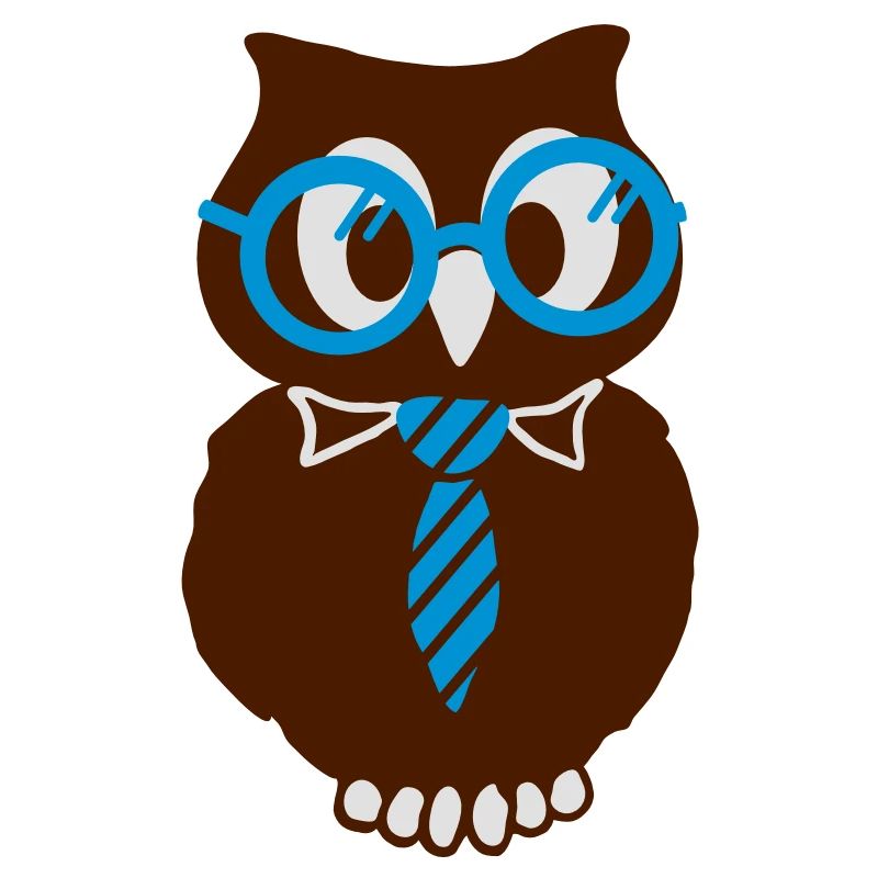 Eule mit Brille