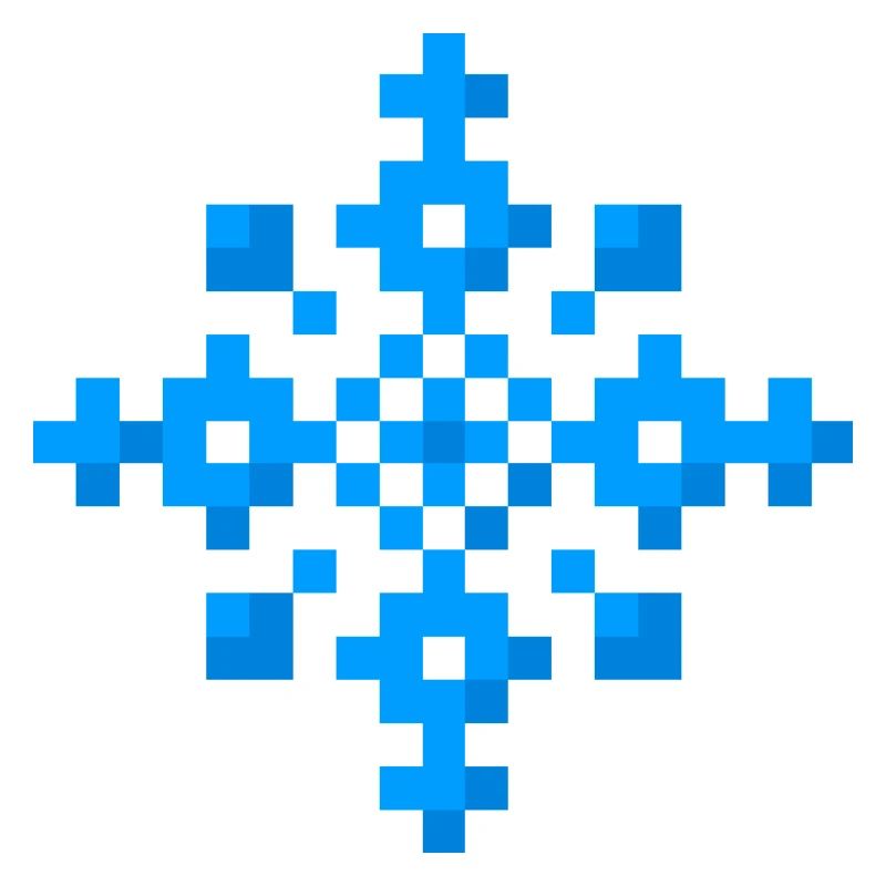 Snowflake (pixel art)