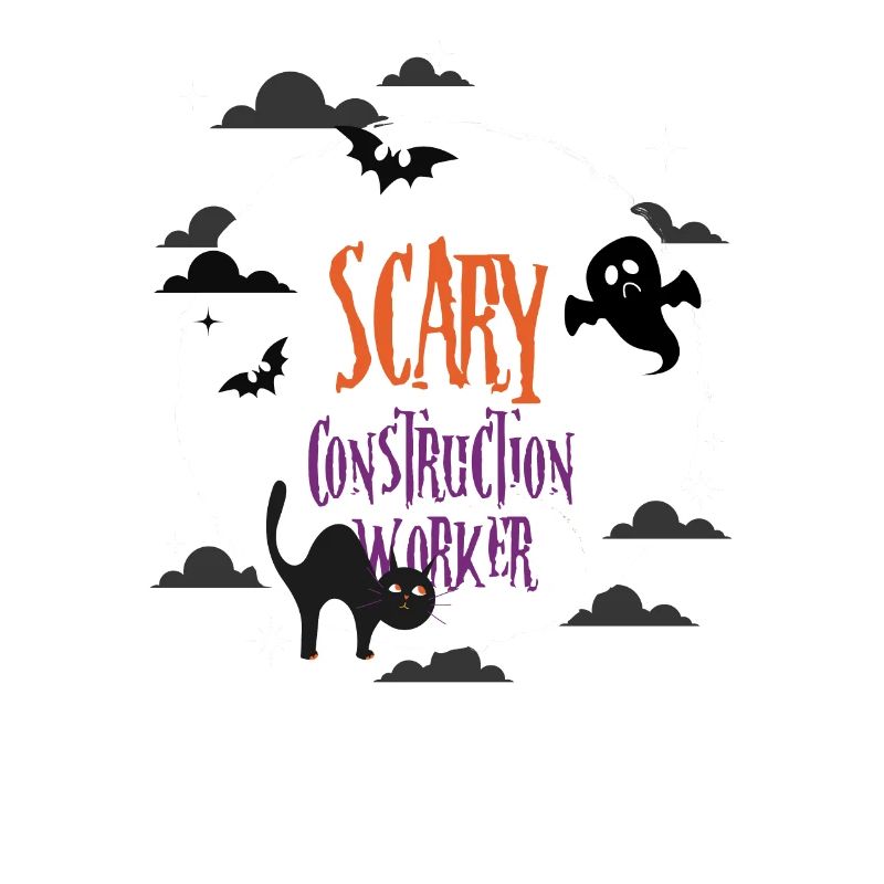 Scary Construction worker