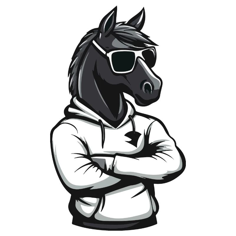 Bande dessinée de cheval