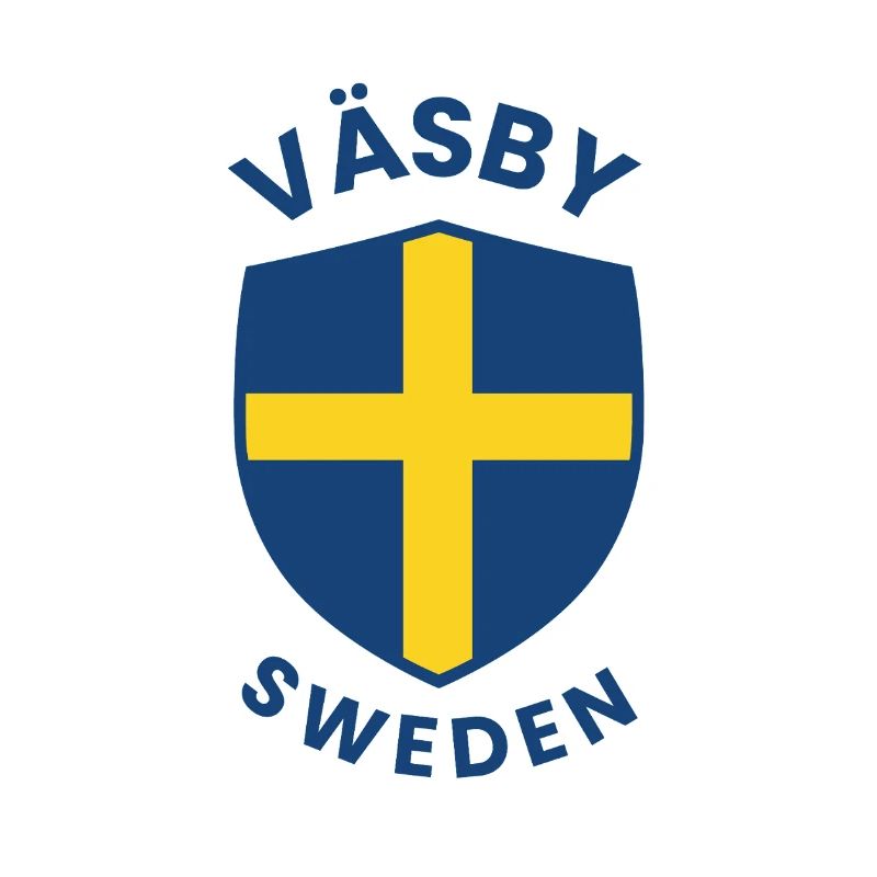 Väsby Sweden Shield Emblem