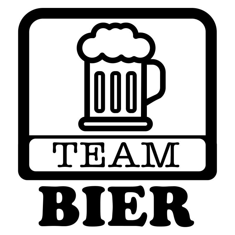 équipe de bière chope