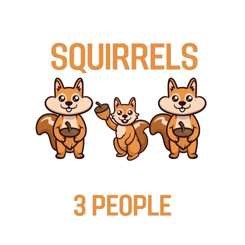 Wald Tier Waldbewohner Geschenk Eichhörnchen