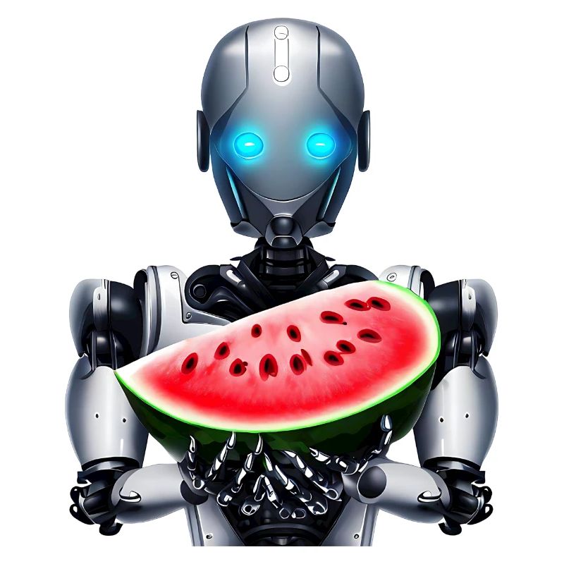 Pastèque pour le robot