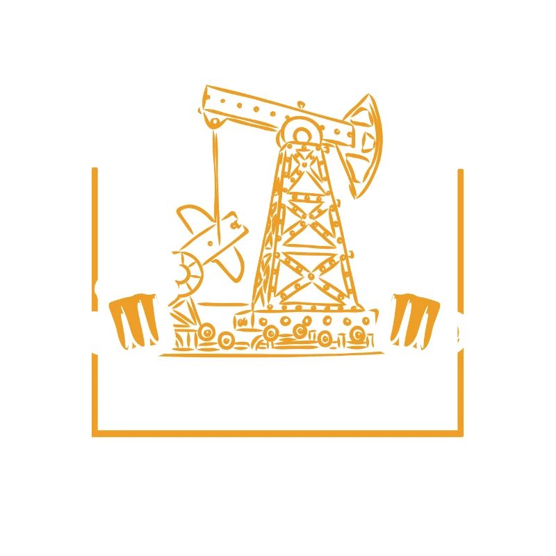 Ölfeld Bohrinsel Bier Fracking