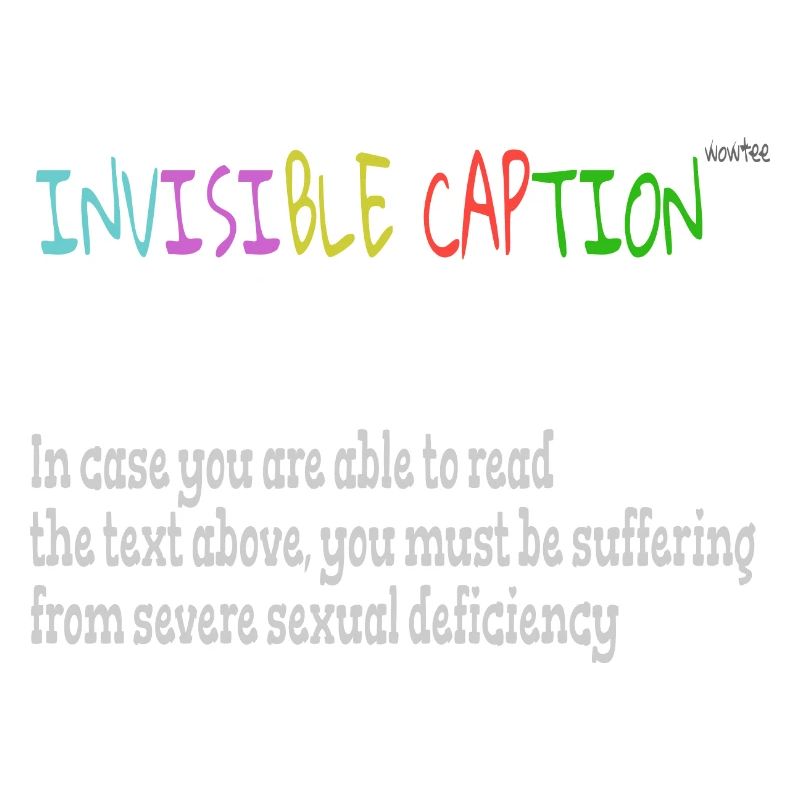 Invisible caption