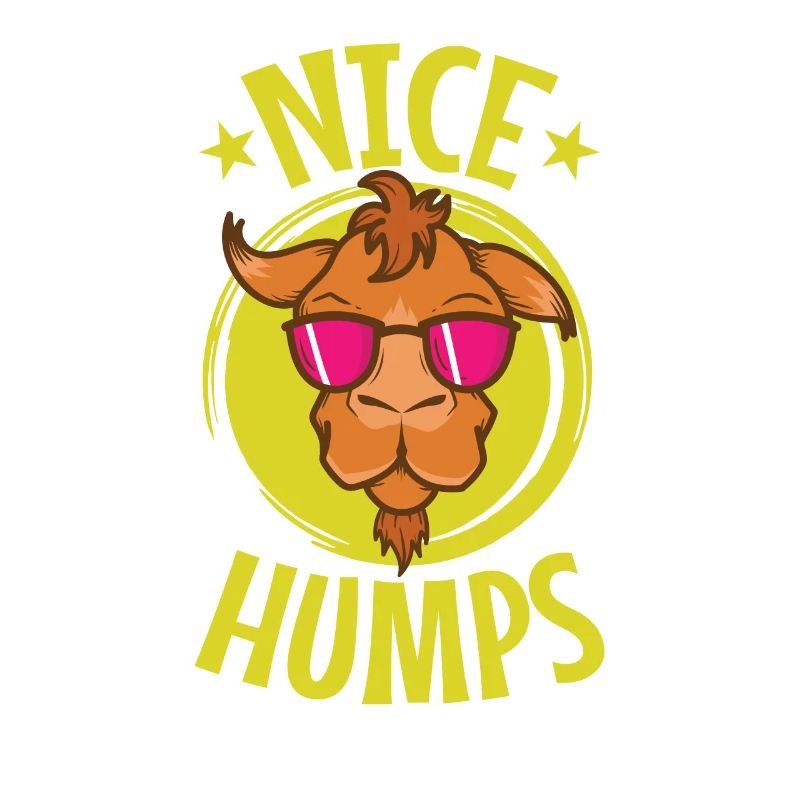 nice Humps cooles Kamel Dromedar