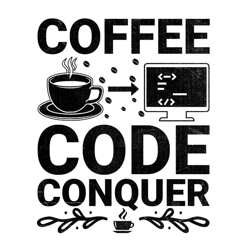 Kaffee-Codierung Programmierer Programmierer Entwickler Nerd Coff