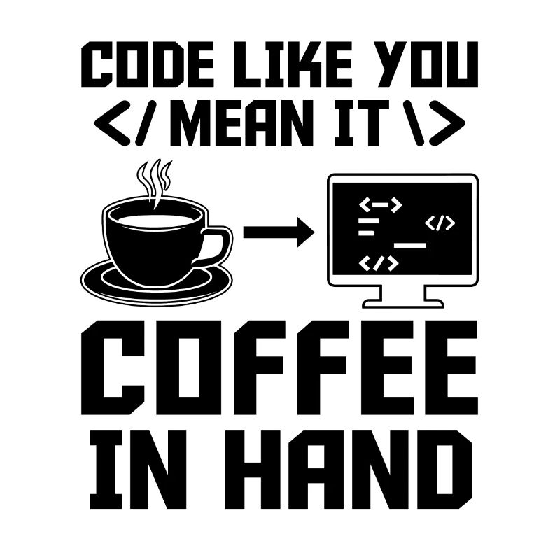 Coffee Coding Programmer Coder Developer Nerd Coff