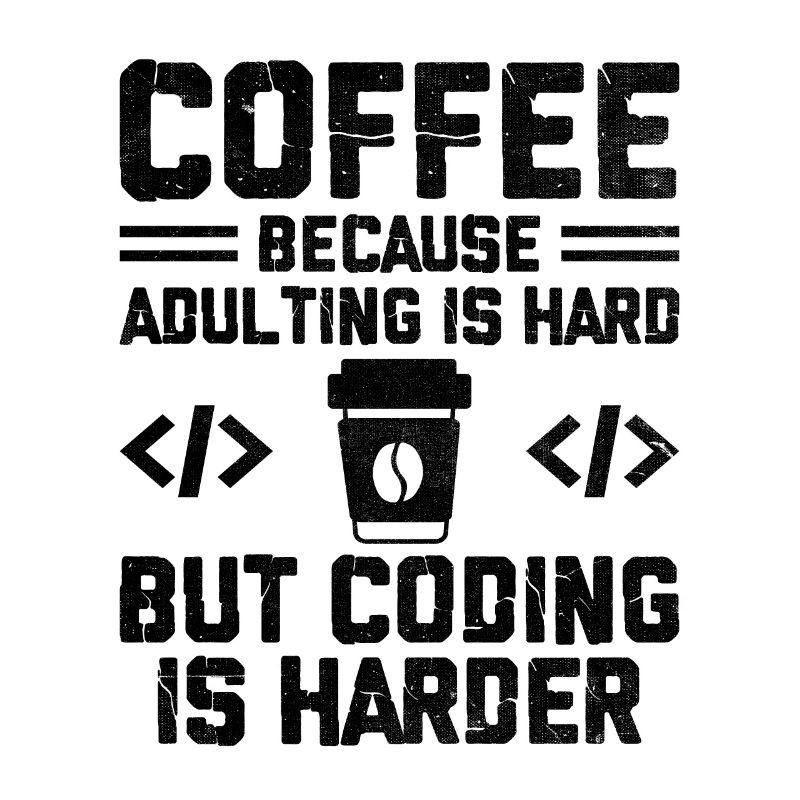 Coffee Coding Programmer Coder Developer Nerd Coff