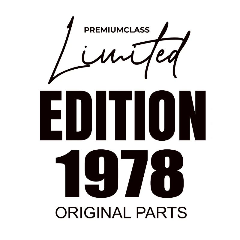 Édition limitée 1978