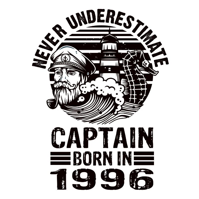 Never Underestimate Captain born in 1996