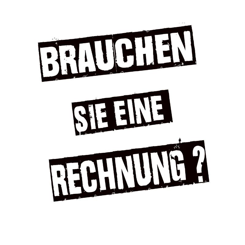 Brauchen Sie Eine Rechnung Handwerker Lustig