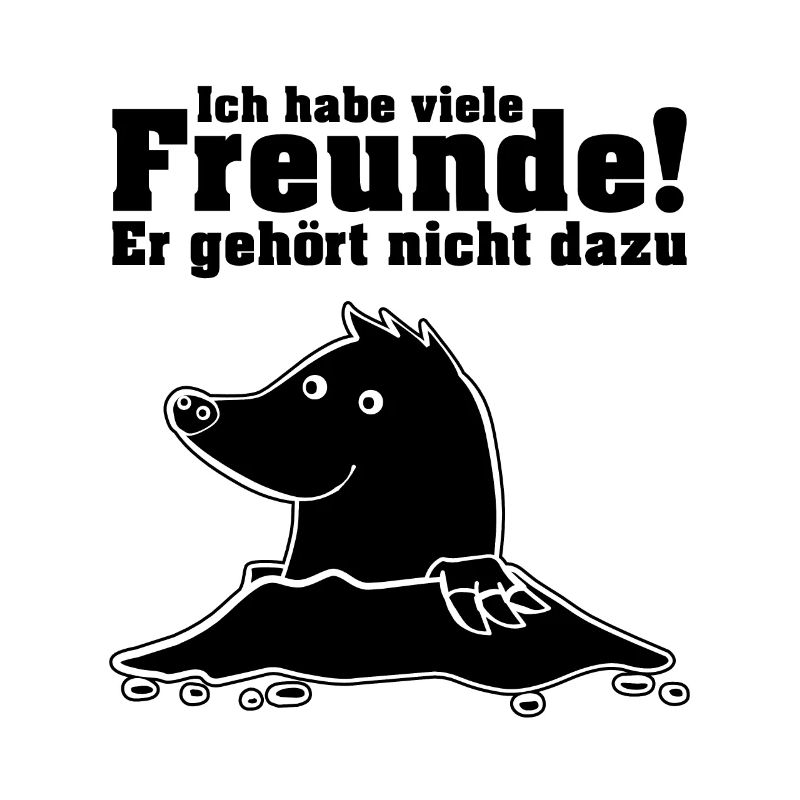 Freunde Geschenk Maulwurf Chemie Avogadro