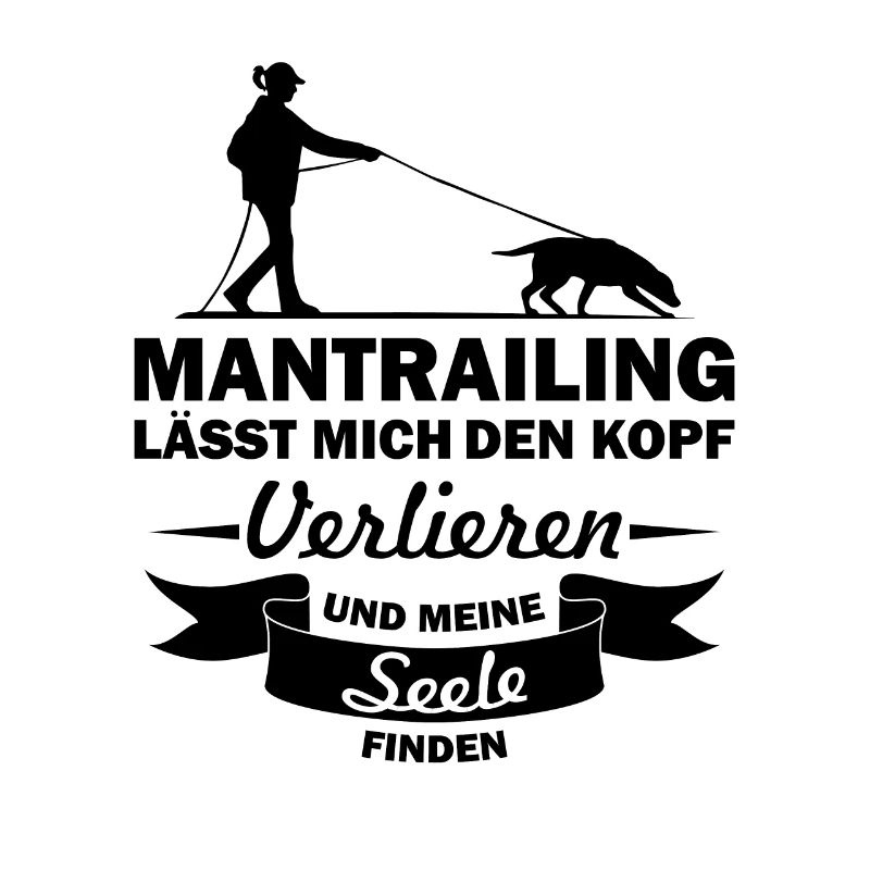 Mantrailing lasst mich den kopf Geschenk Suchhund