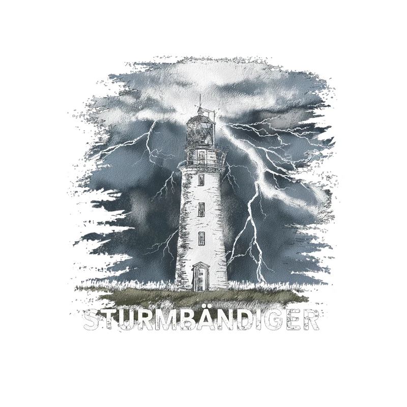 Stormbending Lighthouse Thunderstorm Powerful