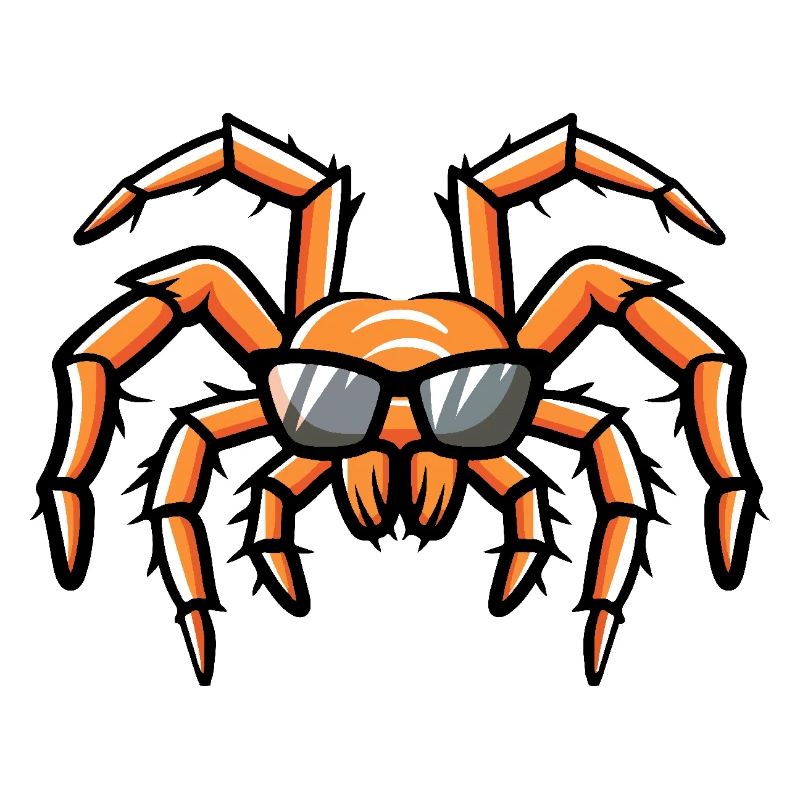 Spinne Tarantula Cool Comic