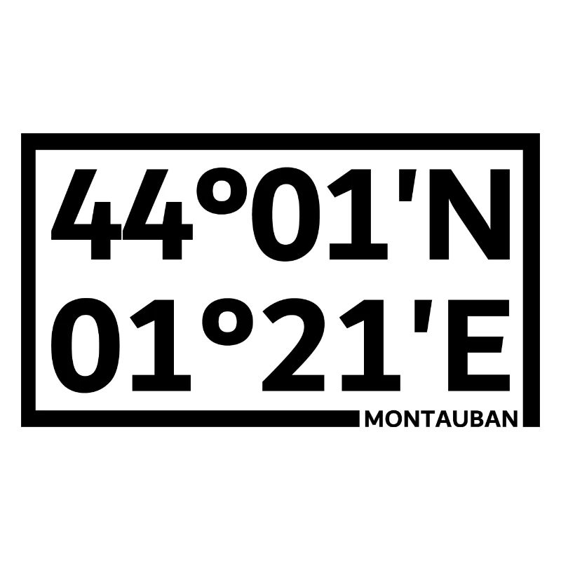Coordonnées de Montauban