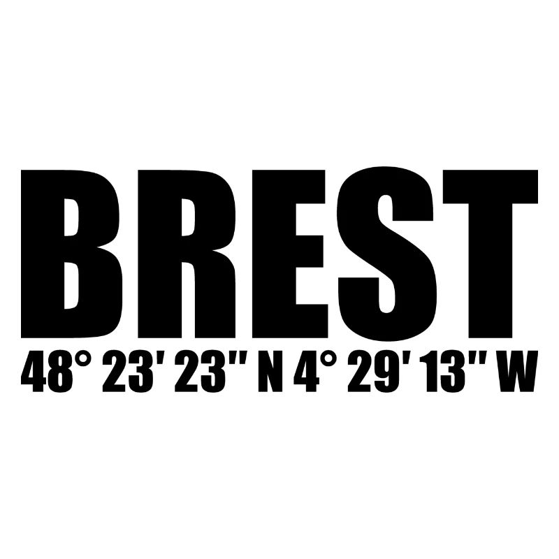 Coordonnées de Brest