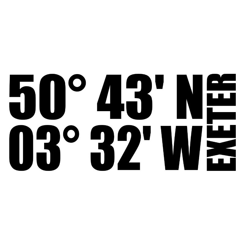 Exeter Coordinates