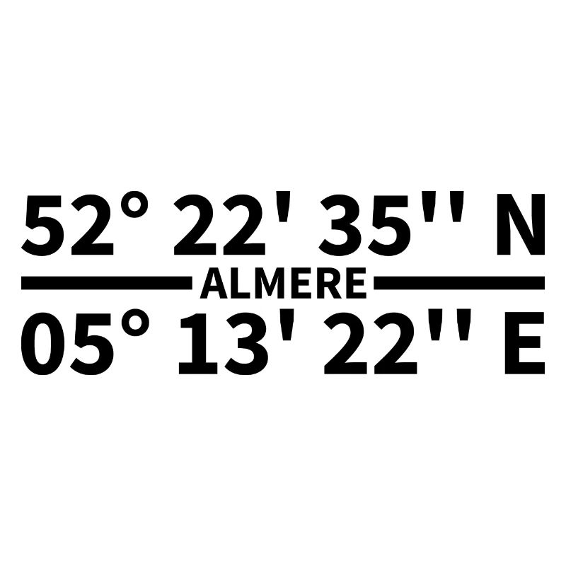 Almere coordinates