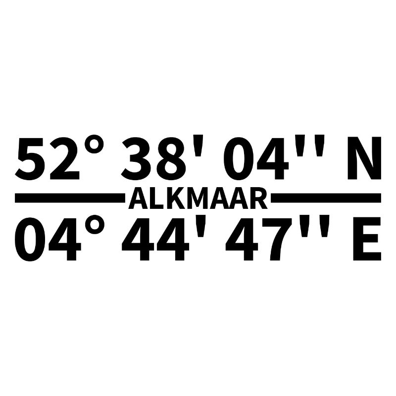 Alkmaar coordinates