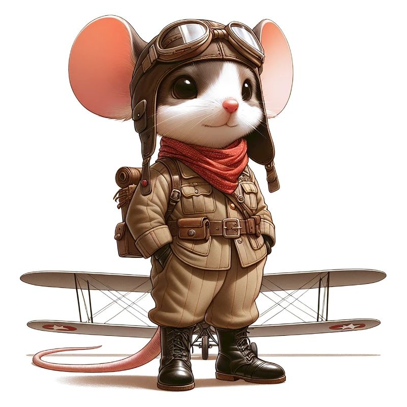 Cute Mouse Pilot
