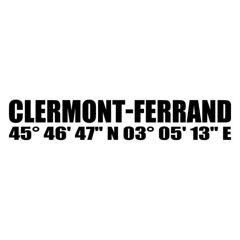 Clermont-Ferrand Coordinates
