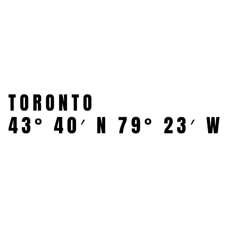Coordonnées Toronto, Canada