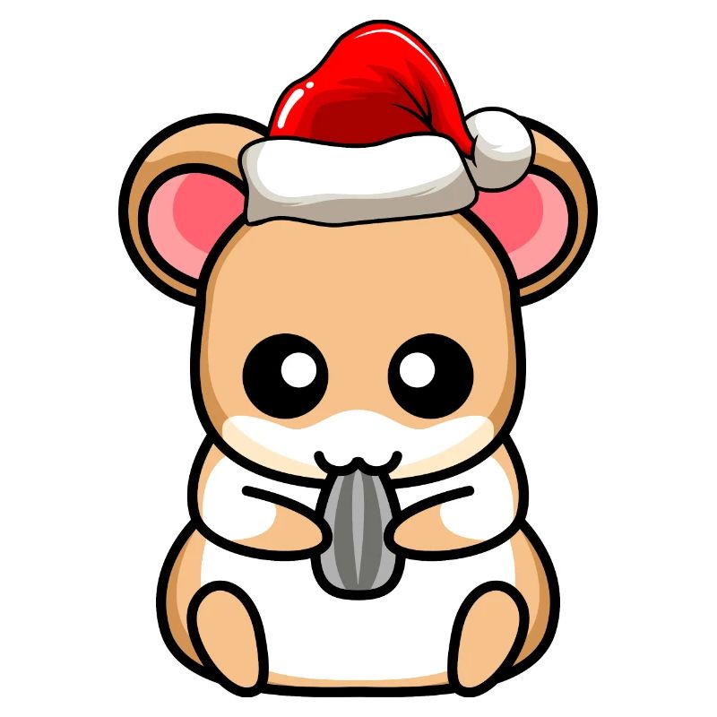 Hamster Comic Weihnachten