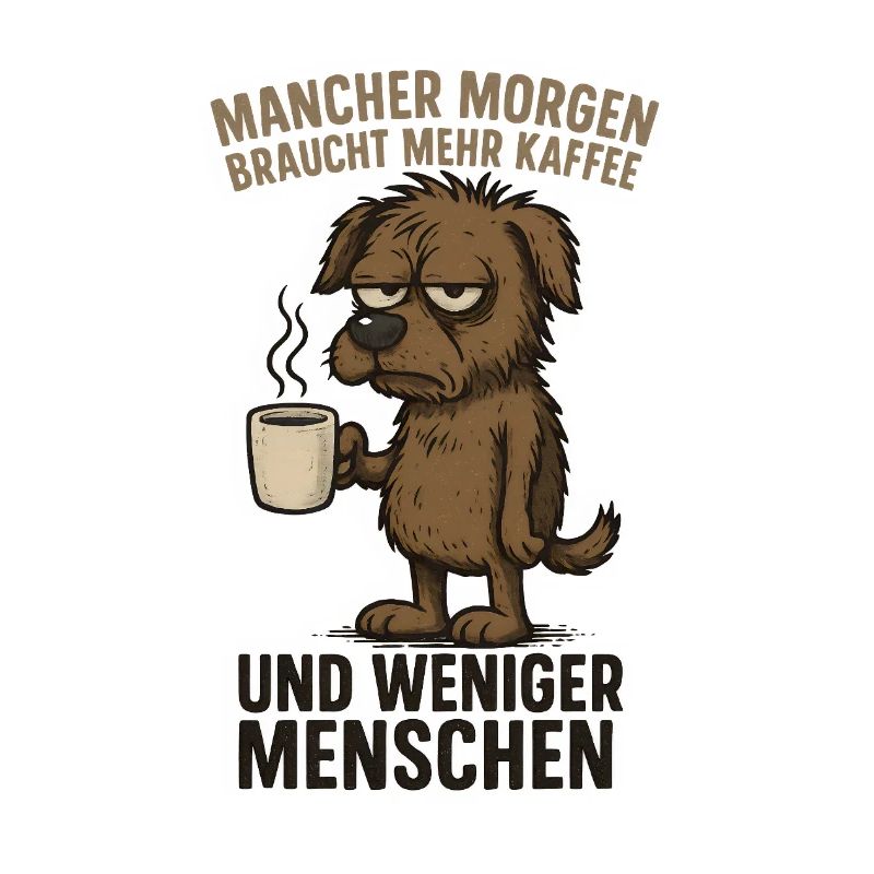 More coffee, less I hate people