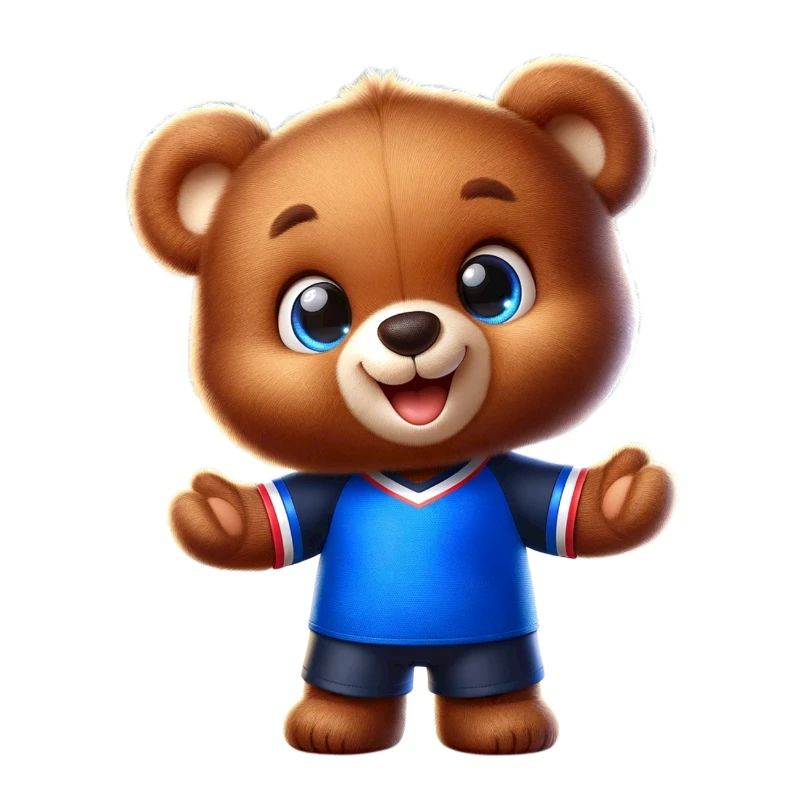 Teddy Tom feiert Frankreich