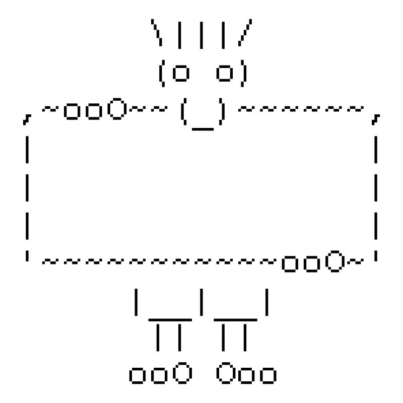 ascii art: troll + your text