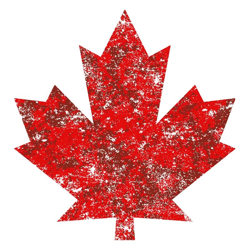 Canada Maple Leaf Maple Leaf Canada America Grunge