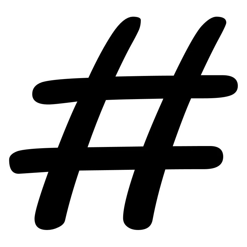 hashtag